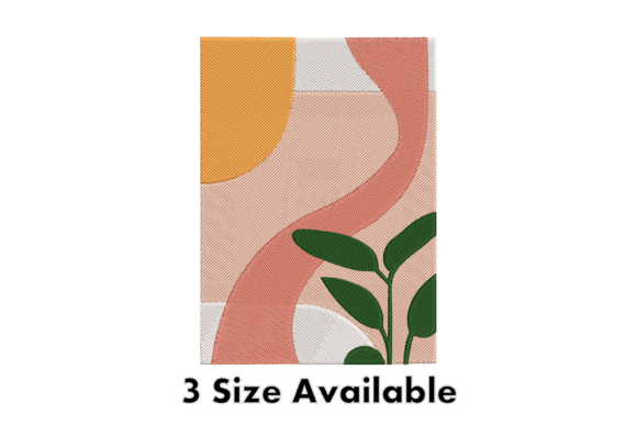 Abstract Leaf Modern Embroidery: A Pro Review for Brands