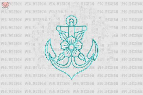 Anchor and Flower Embroidery: A Designer's Review