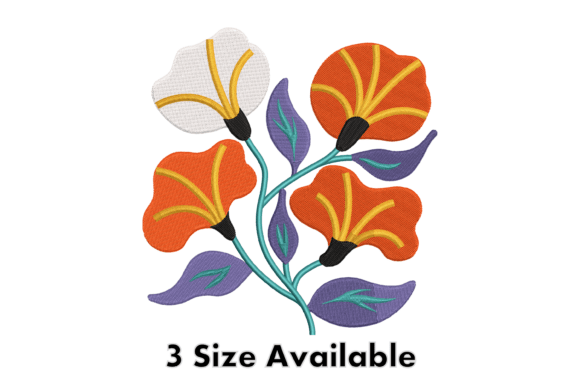 Bold Floral Embroidery Design: A Designer's Review