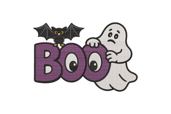 Boo Ghost Halloween Embroidery: A Designer's Review