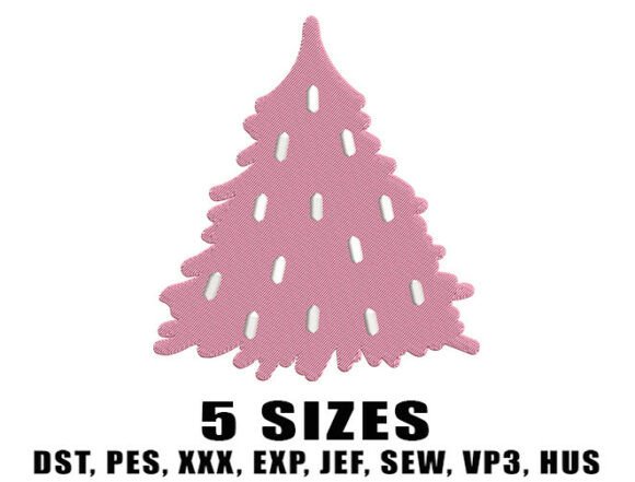 Cute Pink Tree Embroidery Design Review for Business