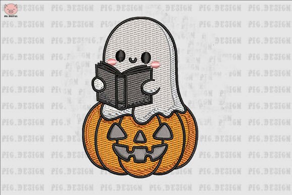 Ghost Pumpkin Book Embroidery: A Designer's Review