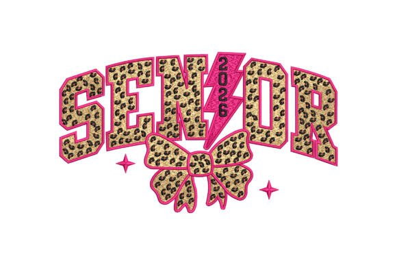 Leopard Bow Senior 2026 Embroidery Review