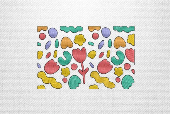 Review: Colorful Floral Abstract Embroidery for Gifts