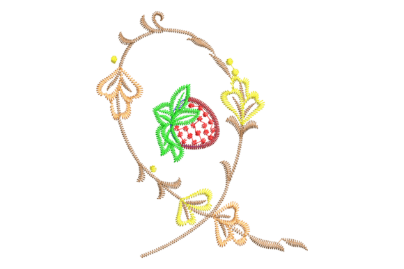 Review: Strawberry Floral Frame Embroidery for Boutiques