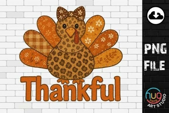 Reviewing the Faux Embroidery Turkey Thanksgiving PNG