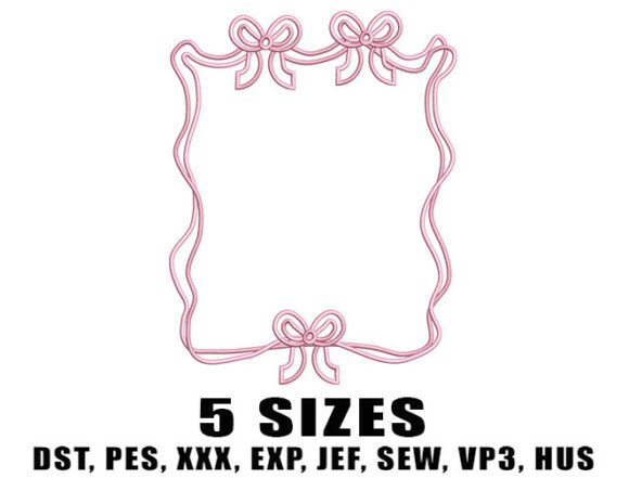 Triple Bow Frame Embroidery Design Review for Craft Fairs