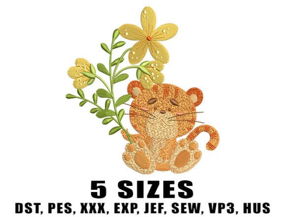 Wild Tiger Embroidery Design Review for Craft Fairs